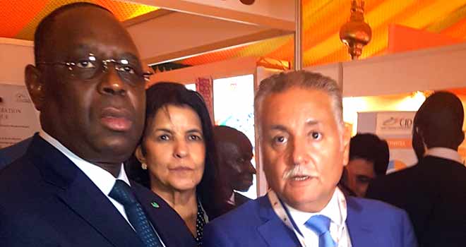 Sénégal: Le Président Macky Sall donne le coup d’envoi du Salon international de l’habitat de Dakar à partir du Pavillon Maroc Son-Excellence-Macky-Sall-et-Mohammed-Nabil-Benabdallah,