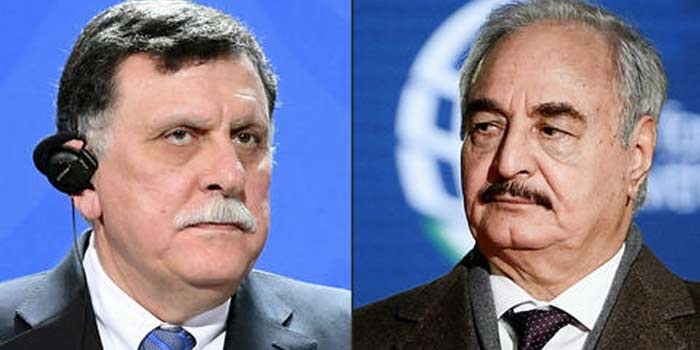 Fiasco monumental de la Conférence de Berlin sur la Libye Serraj-haftar