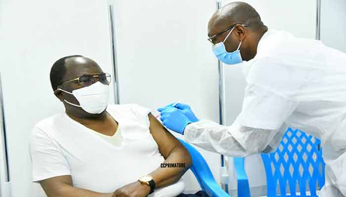 Covid-19 : Début de la campagne de vaccination au Congo Vaccination-PM