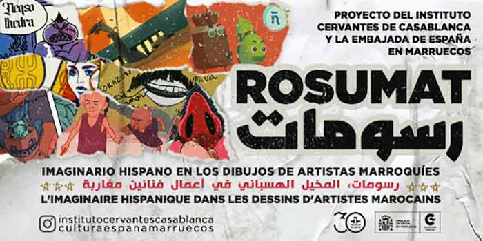 Exposition virtuelle à Casablanca : « Rosumat, l’imaginaire hispanique dans les dessins d'artistes marocains » Rosumat,-l_imaginaire-hispanique-dans-les-dessins-d_artistes-marocains