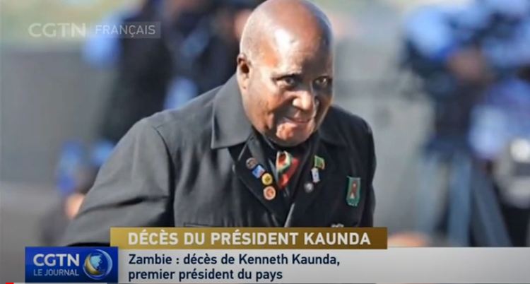 Zambie : décès de Kenneth Kaunda, premier président du pays Kenneth Kaunda