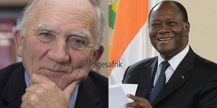 Charles Millon: Que Monsieur Ouattara nettoie devant sa porte avant de donner des conseils aux autres Charles-Millon-et-Alassane-Ouattara
