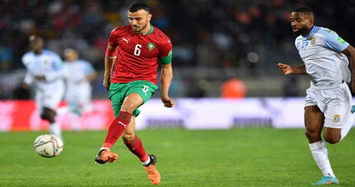 Le Maroc au Mondial-2022 après sa victoire face à la RD Congo (4-1) en barrage retour Les-Lions-de-l_Atlas-contre-les-Leopards-de-la-RDC