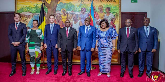 RDC-Belgique : le Premier Ministre Sama Lukonde et son homologue Belge Alexander De Croo résolument engagés dans une coopération devant conduire les deux pays vers un avenir radieux Sama-Lukonde-et-son-homologue-Belge-Alexander-De-Croo