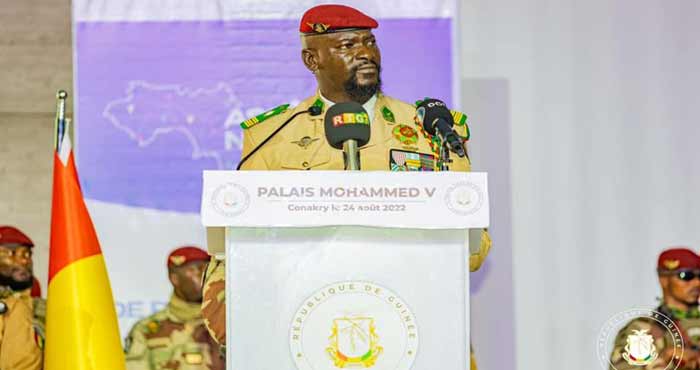 Guinée/Remise du rapport des Assises nationales : Allocution du colonel Mamadi Doumbouya Guinée/Remise du rapport des Assises nationales : Allocution du colonel Mamadi Doumbouya