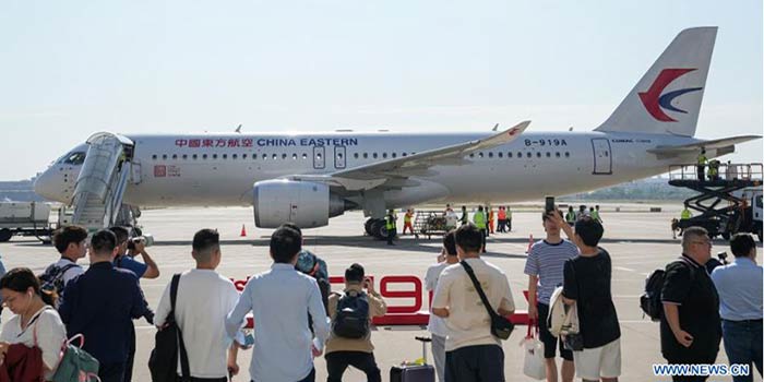 Chine : mise en opération commerciale de l'avion C919 C919,-premier-vol-commercial-de-l_avion-developpe-par-la-Chine