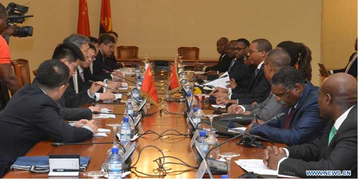 La Chine et l&rsquo;Angola se réunissent pour discuter de la coopération économique et commerciale