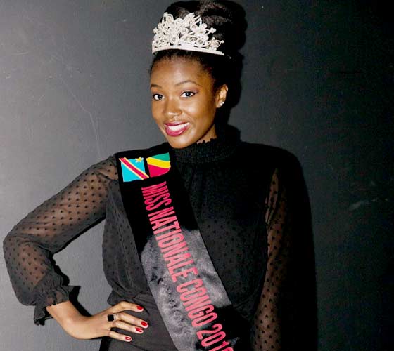 Joïce Makosso-Loukakou, élue Miss Nationale Congo France 2016