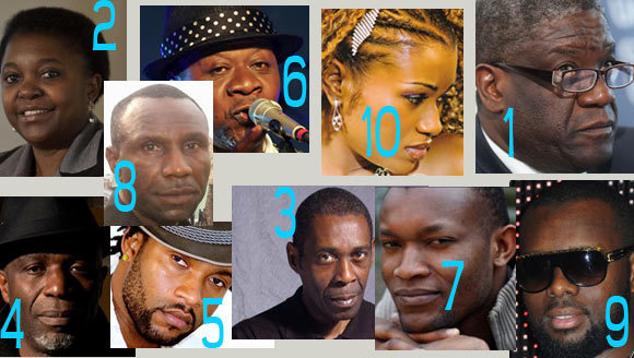 CLASSEMENT STARDUCONGO (RDC): Top 10 des personnalités congolaises de l’année 2014