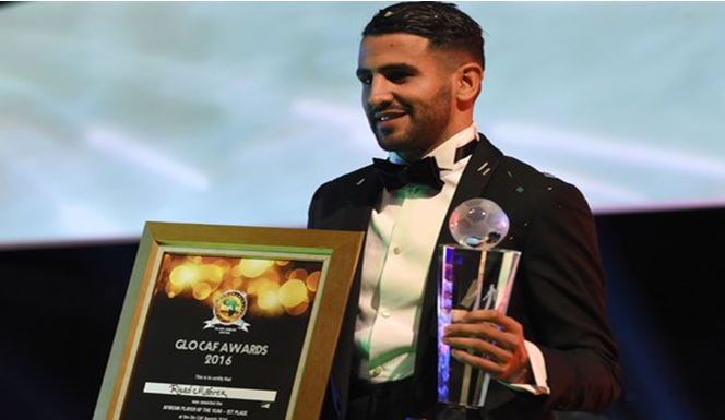 L’Algérien Riyad Mahrez sacré roi du football africain