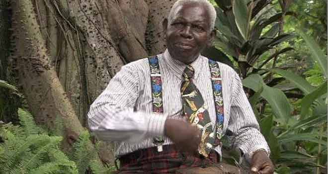 Antoine Moundanda, lauréat du tout premier prix international attribué à la musique congolaise en 1954.