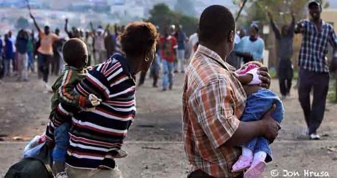 Poussée xénophobe contre les étrangers en Afrique du sud