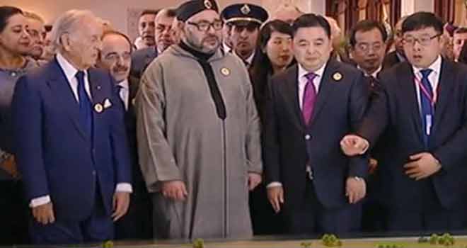Le Roi du Maroc a lancé à Tanger,  l&rsquo;un des plus grands projets d’investissement chinois en Afrique.