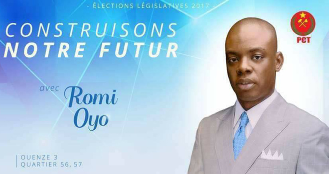 Législatives 2017 : Romi Oyo veut passer à une autre étape de sa jeune carrière politique