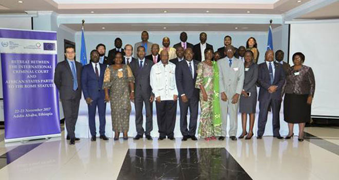 La CPI tient une Retraite avec les États parties africains à Addis-Abeba