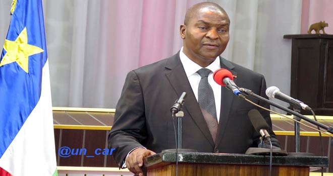 Centrafrique: message de vœux du Président Faustin Archange Touadera