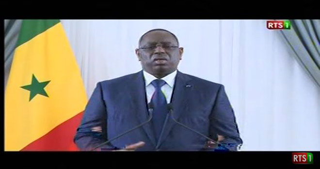 Sénégal: message de vœux du Président Macky Sall Sénégal: message de vœux du Président Macky Sall