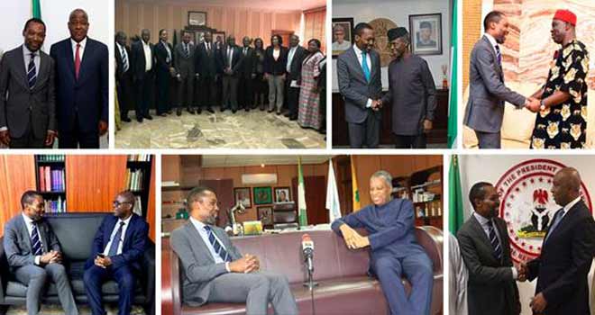 Le juge Chile Eboe-Osuji, Président de la CPI, achève sa visite officielle au Nigéria