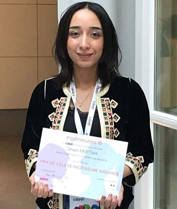 Concours Ingénieuses’2018 : une marocaine récompensée.