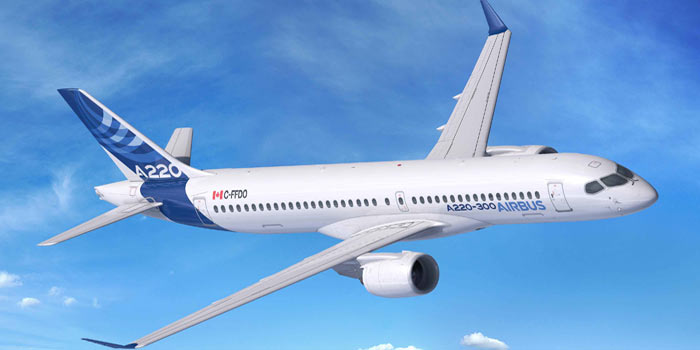 Une future compagnie aérienne américaine signe une entente concernant 60 appareils A220-300