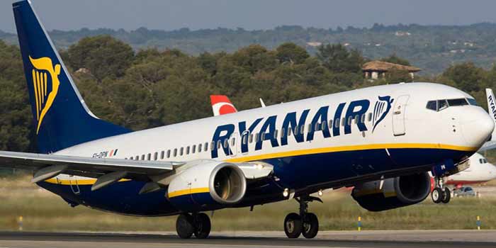 Transport aérien: Ryanair annonce un trafic en hausse de 4% en juillet