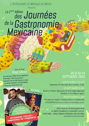 Maroc: Deuxième édition des Journées de la Gastronomie mexicaine avec le Chef Diego Sobrino