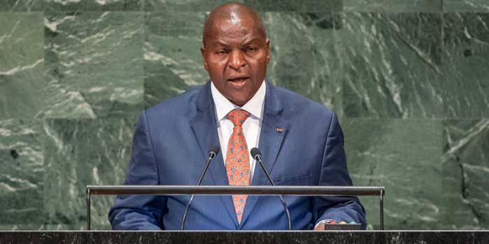 Le Président centrafricain promet de ne ménager aucun effort pour réconcilier et reconstruire son pays