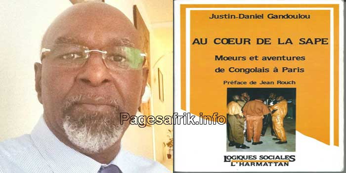 « Au cœur de la sape », titre du  nouveau livre de Justin-Daniel Gandoulou