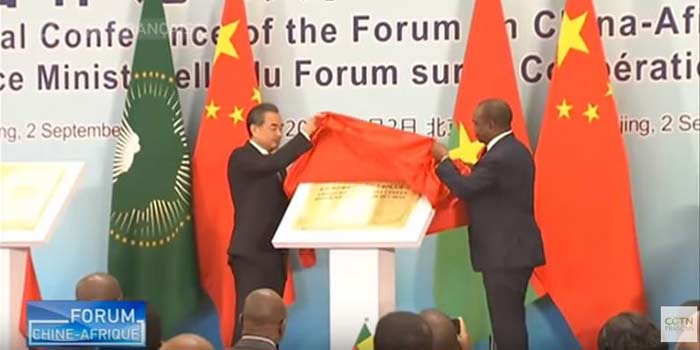 CGTN: Le Burkina Faso ouvre son ambassade à Beijing