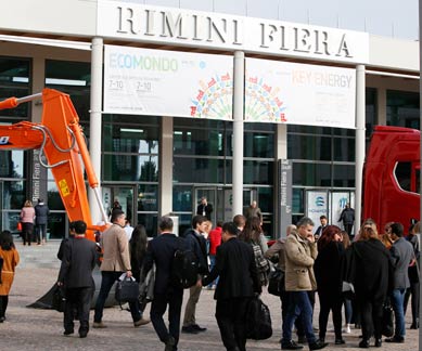 Italian exhibition group : inauguration d’Ecomondo et de Key energy par Sergio Costa, ministre italien de l’environnement