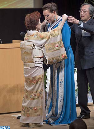 La Princesse Royale Lalla Hasna du Maroc primée à Tokyo
