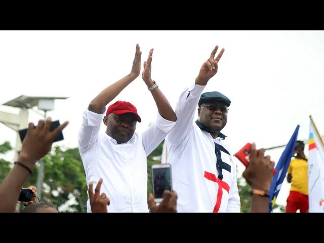 Élections en RD Congo : Félix Tshisekedi et Vital Kamerhe accueillis par la foule à Kinshasa