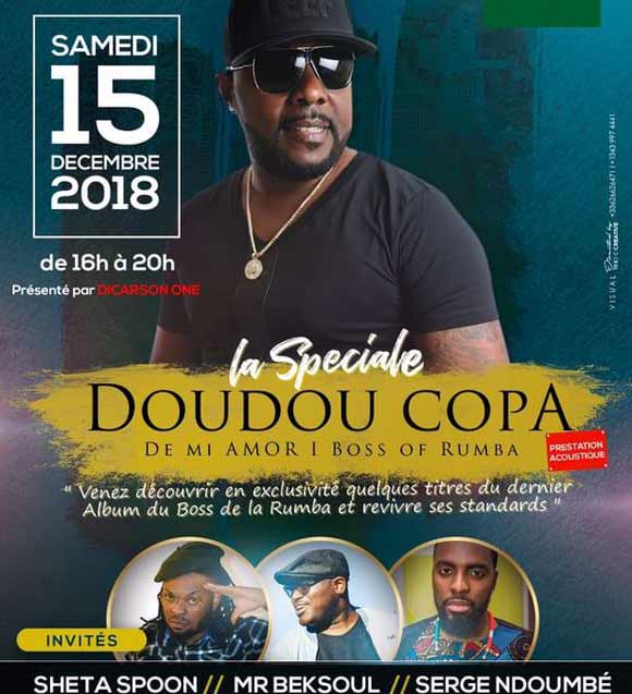 Concert : Le chanteur congolais Doudou Copa de retour sur scène à Paris