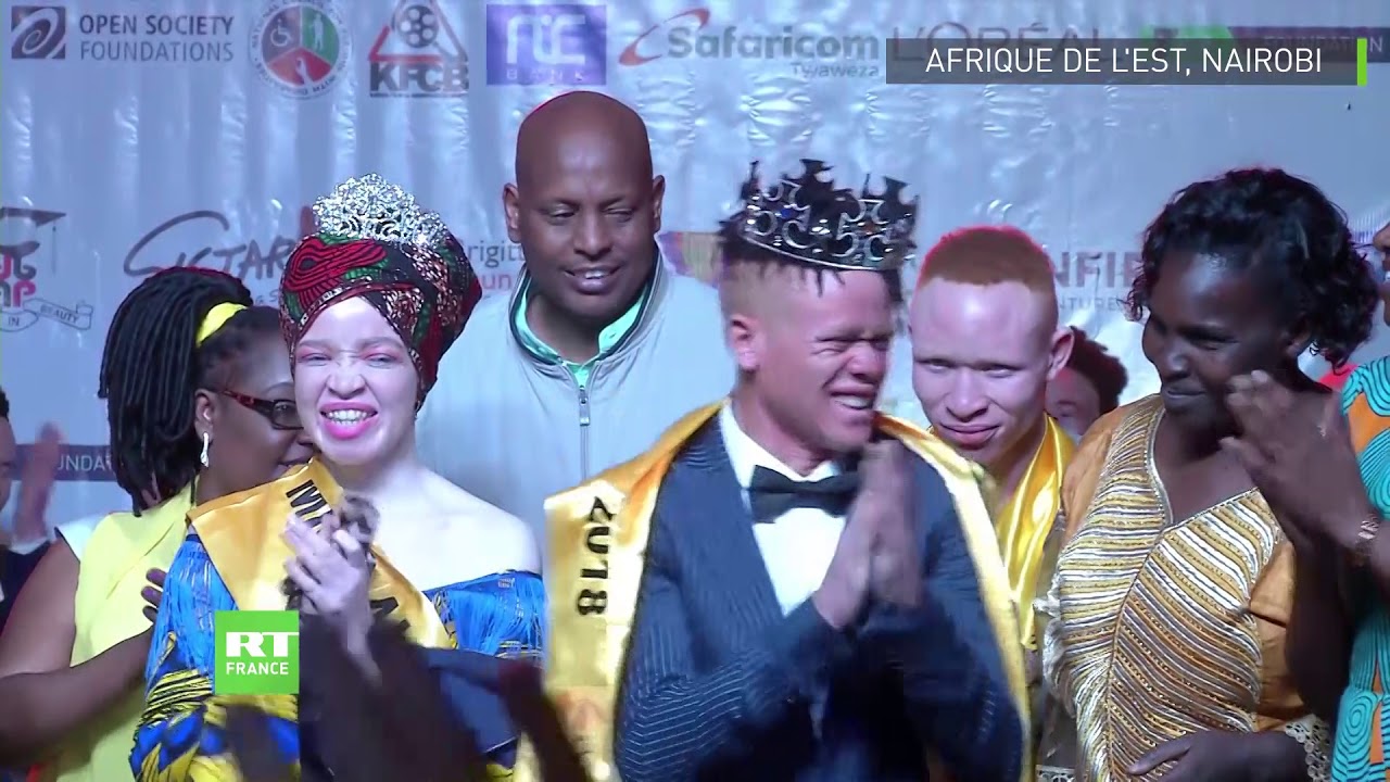 Nairobi: un concours de beauté réservé aux albinos pour lutter contre les préjuges