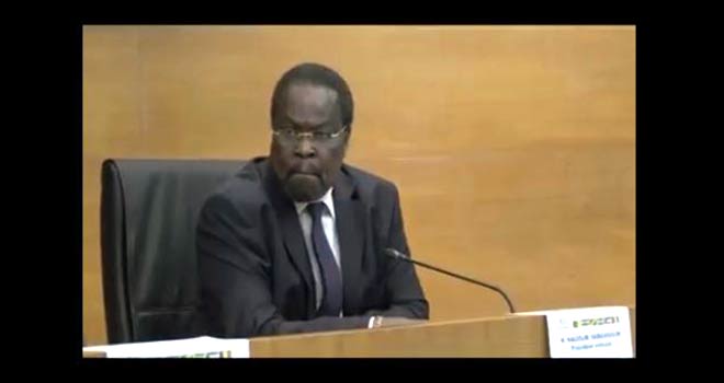 Présidence de la CONSUMAF: le Tchadien Nagoum Yamassoum investi dans ses fonctions