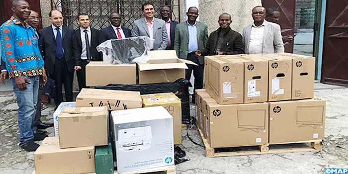 La MAP et la FAAPA font don d&rsquo;équipements techniques à l’Agence congolaise d’information