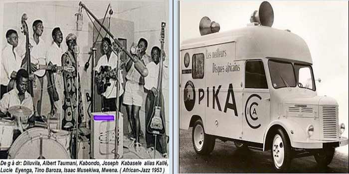 L&rsquo;épopée des éditions musicales congolaises « Kina » et  « Opika » des Frères  Moussa Benatar  (1949 -1955)