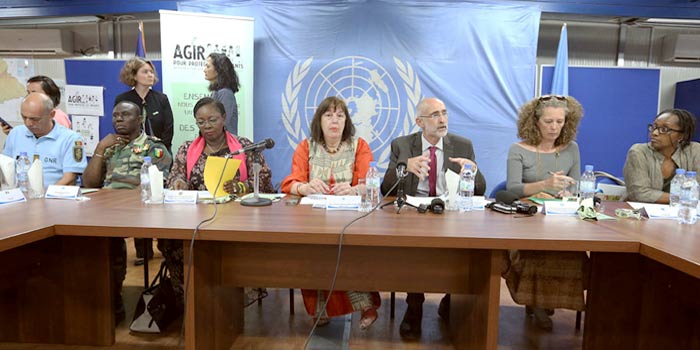 Centrafrique: lancement officiel de la campagne de sensibilisation « AGIR pour protéger les enfants affectés par les conflits ». Centrafrique: lancement officiel de la campagne de sensibilisation « AGIR pour protéger les enfants affectés par les conflits ».