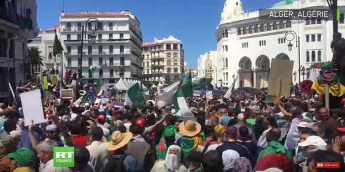 Alger : 15e semaine de manifestations anti-gouvernementales