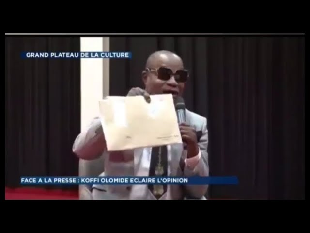 Koffi Olomide – Face à la Presse