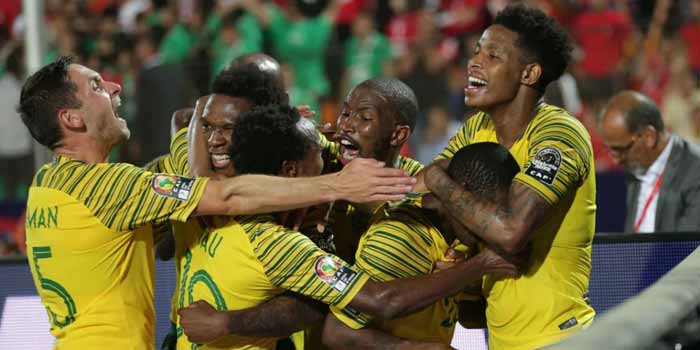 CAN 2019: Les Pharaons d&rsquo;Egypte trébuchent face aux   Bafana Bafana d’Afrique du Sud