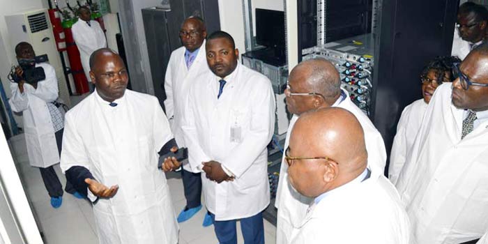 Visite du Data-Center du Ministère des finances et du budget (Congo)