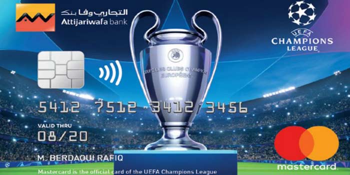 Attijariwafa bank lance sa nouvelle carte Mastercard Internationale Champions League®