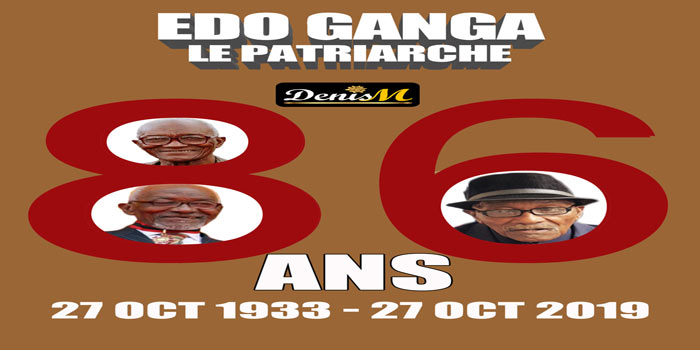GANGA Edo a soufflé ses 86 bougies le Dimanche 27 Octobre 2019 GANGA-EDO-86-ANS