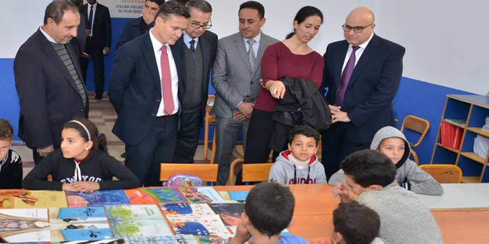 Fondation Renault: Lancement du Bibliobus dans la région de Tanger