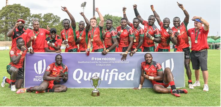 Le Kenya remporte le tournoi et décroche son ticket pour les Jeux Olympiques de Tokyo 2020 Le Kenya remporte le tournoi et décroche son ticket pour les Jeux Olympiques de Tokyo 2020