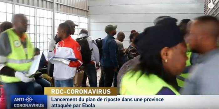 Coronavirus: lancement du plan de riposte dans une province de la RDC touchée par Ebola