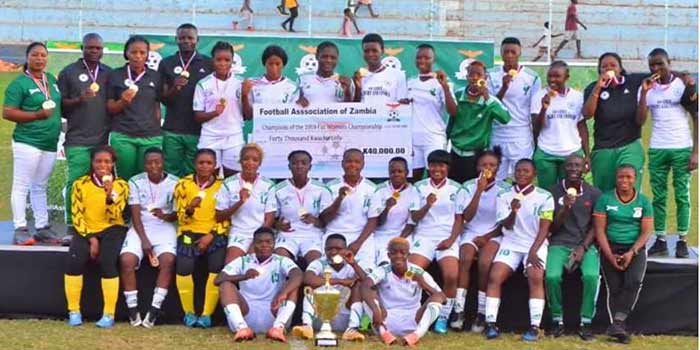 Les Green Buffaloes couronnées championnes de la Zambie Women&rsquo;s League