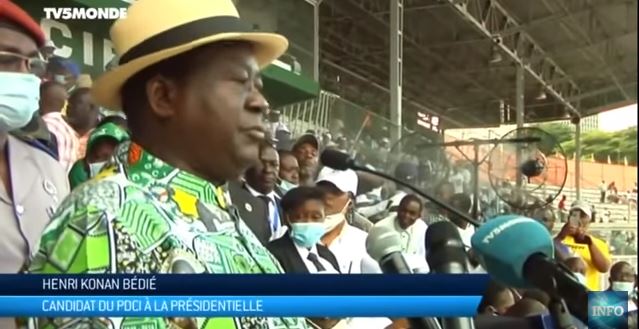 Côte d&rsquo;Ivoire : grand rassemblement de l&rsquo;opposition à Abidjan (TV5 Monde)