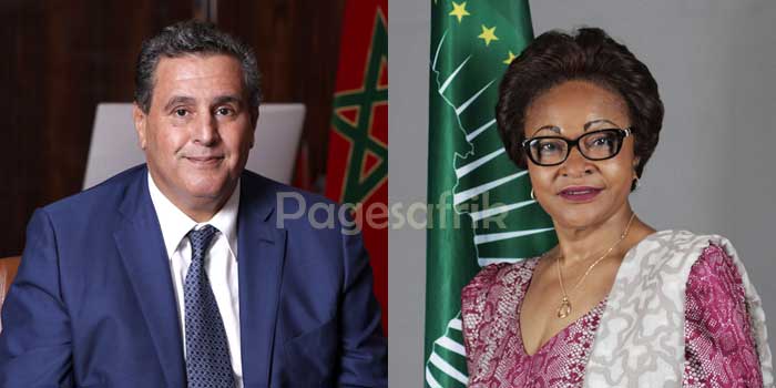 L’Afrique Centrale à l’heure des grands défis agricoles Aziz-Akhannouch-et-Josefa-Leonel-Correia-Sacko